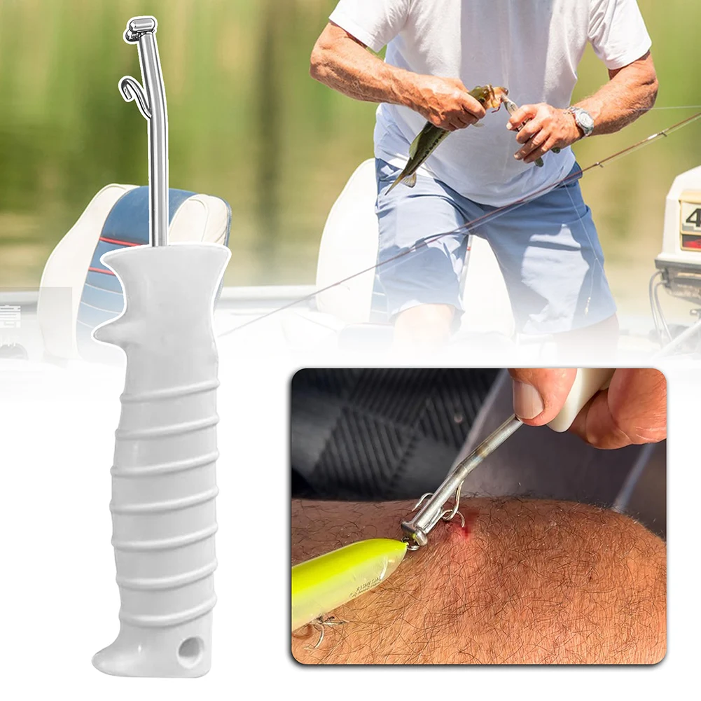 Fishing Equipment Warehouse - クイックリリースフィッシュフックエクストラクター、あらゆる種類のフックに対応する迅速な脱着式釣り針デバイス、クイックフィッシュフック切断除去ツール