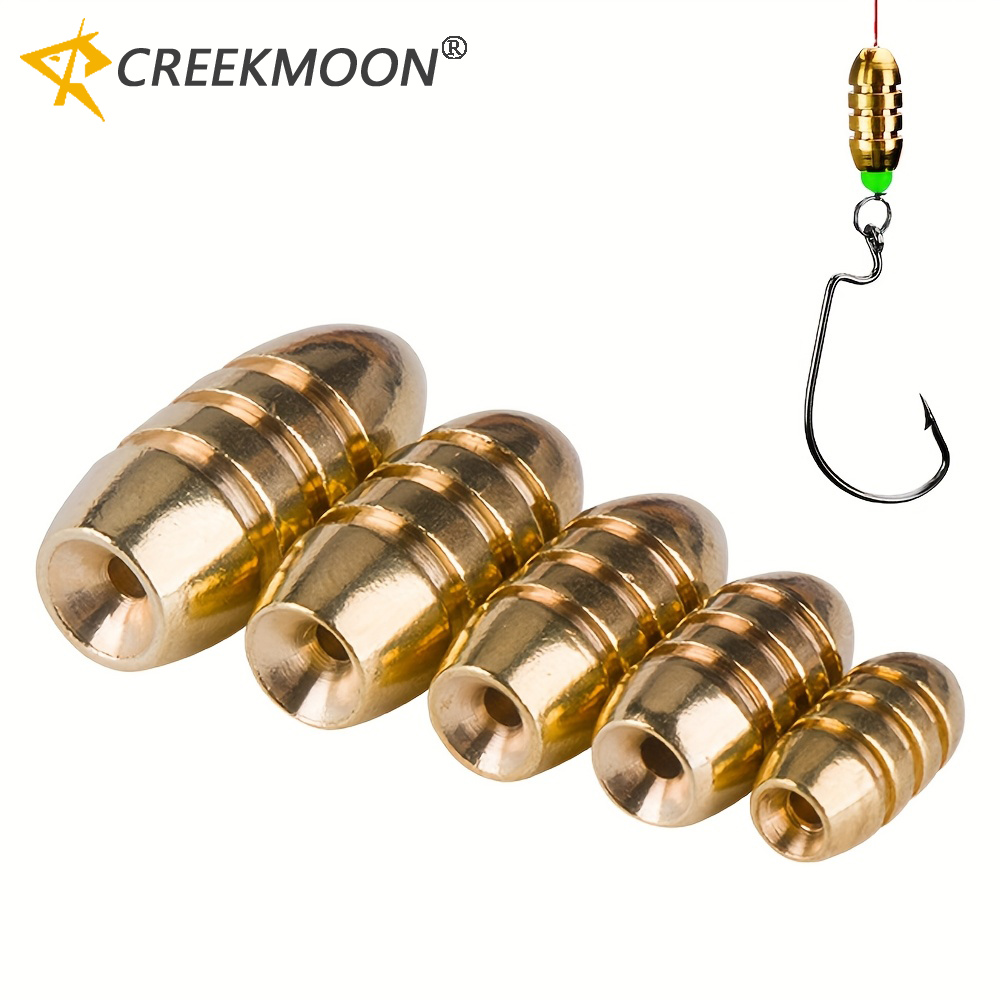 Fishing Equipment Lures - 20個入り 真鍮製 銅製 釣り用シンカー ウェイト RIG