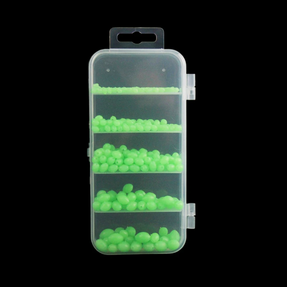 Ackibbik 375個/箱 夜光釣りビーズ 海釣りアクセ - Fishing Equipment Lures のレビューと価格