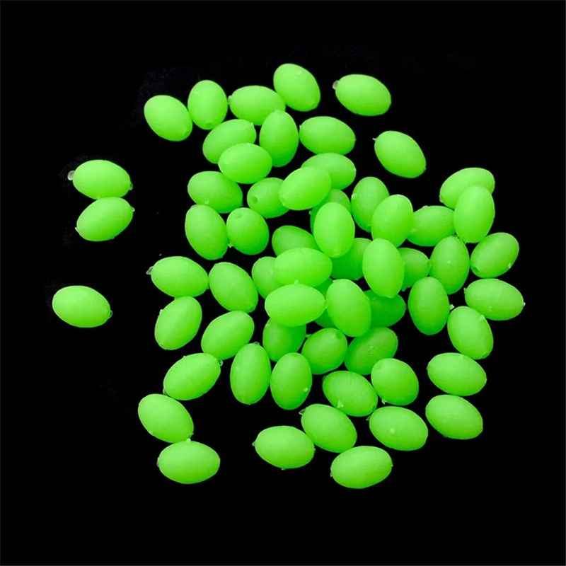 375 ピース/セット夜発光釣りハードビーズソフトワームグロ - Fishing Equipment Lures のレビューと価格