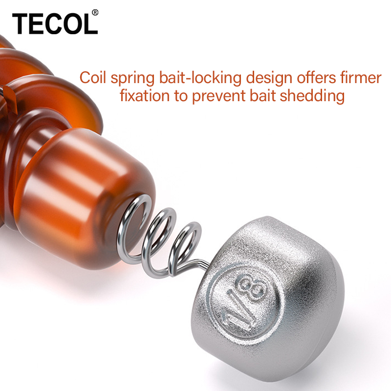 TECOL 1G 1.75G 2.7G 3.5G スパイラル - Fishing Equipment Lures のレビューと価格