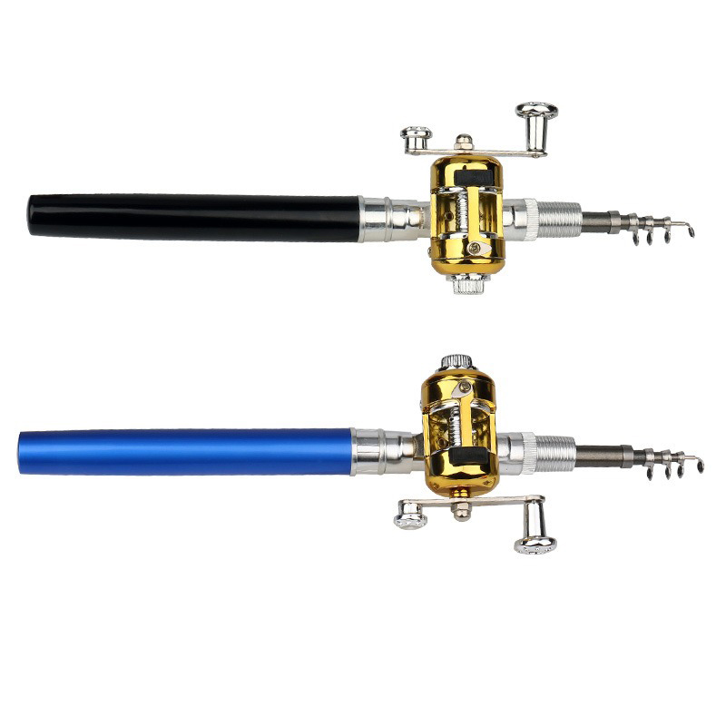 釣り竿リールコンボセットミニ伸縮ポケットペン釣り竿ポール + - Penn Reel Fierce のレビューと価格