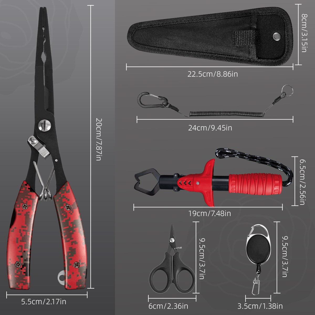 ステンレス製の機能的なフィッシングプライヤー、ワイヤーカッタ - Fishing Equipment Warehouse のレビューと価格
