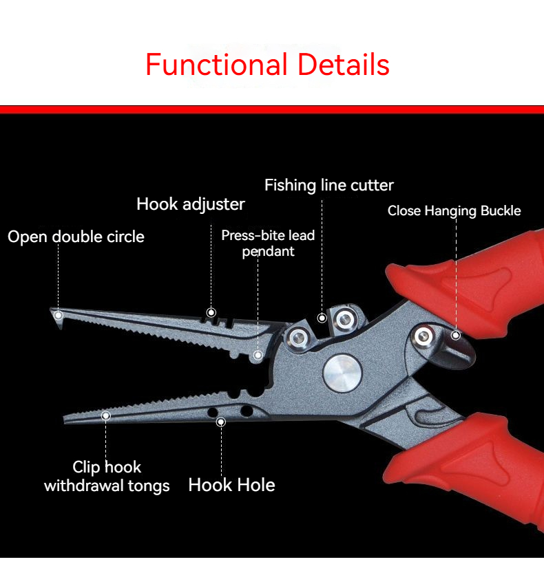 高精度の多機能釣りペンチ,釣り針ペンチ,魚制御ツール,釣り糸 - Fishing Equipment Warehouse のレビューと価格