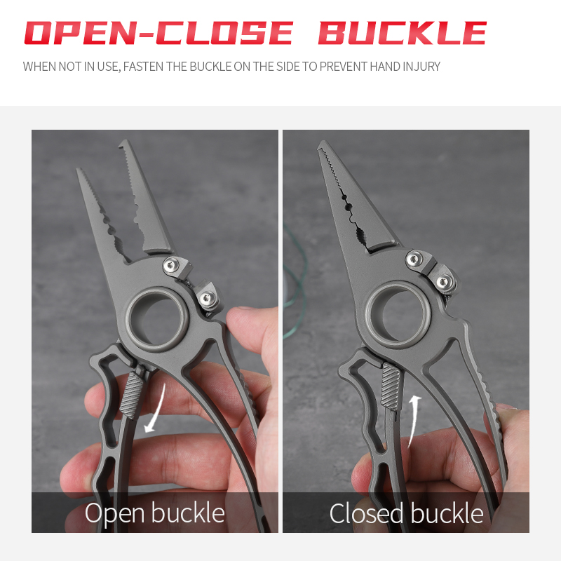 高品質チタン製フィッシングプライヤー、レーザーロゴ入りツール - Fishing Equipment Logos のレビューと価格