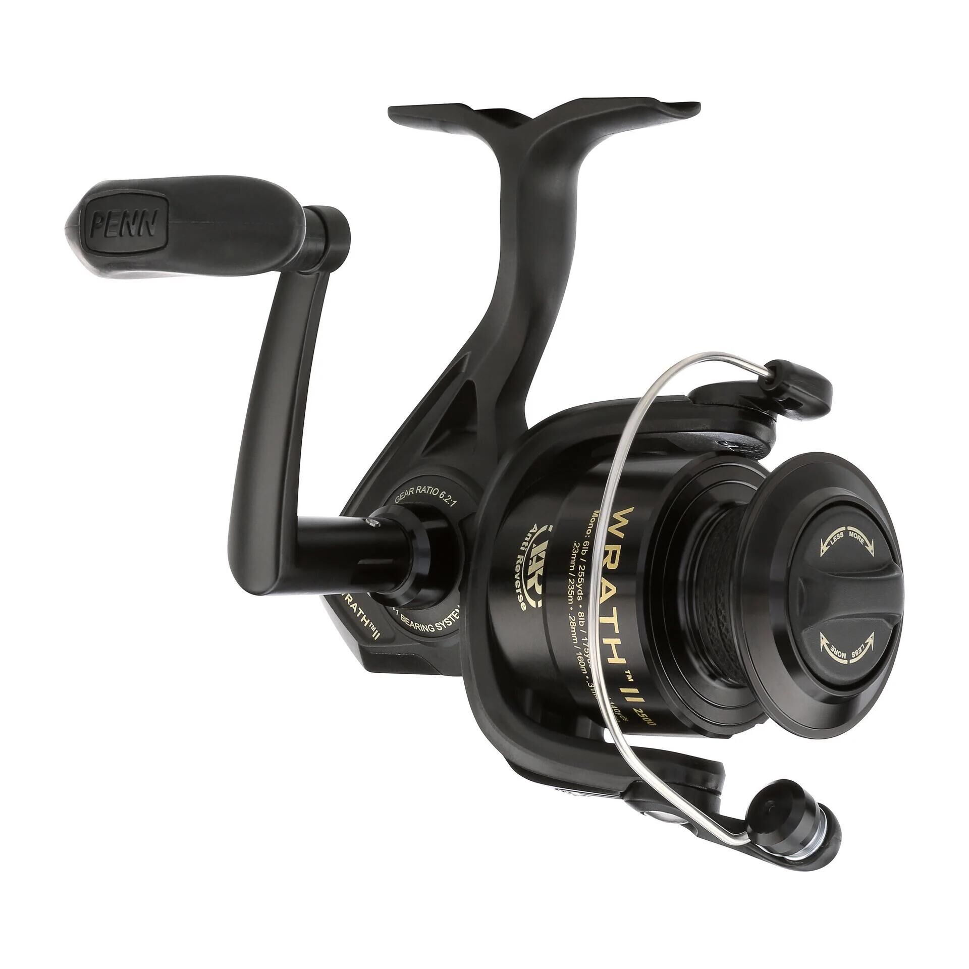 PENN WRATH II スピニングリール 2500-80 - Penn Reel Fierce のレビューと価格