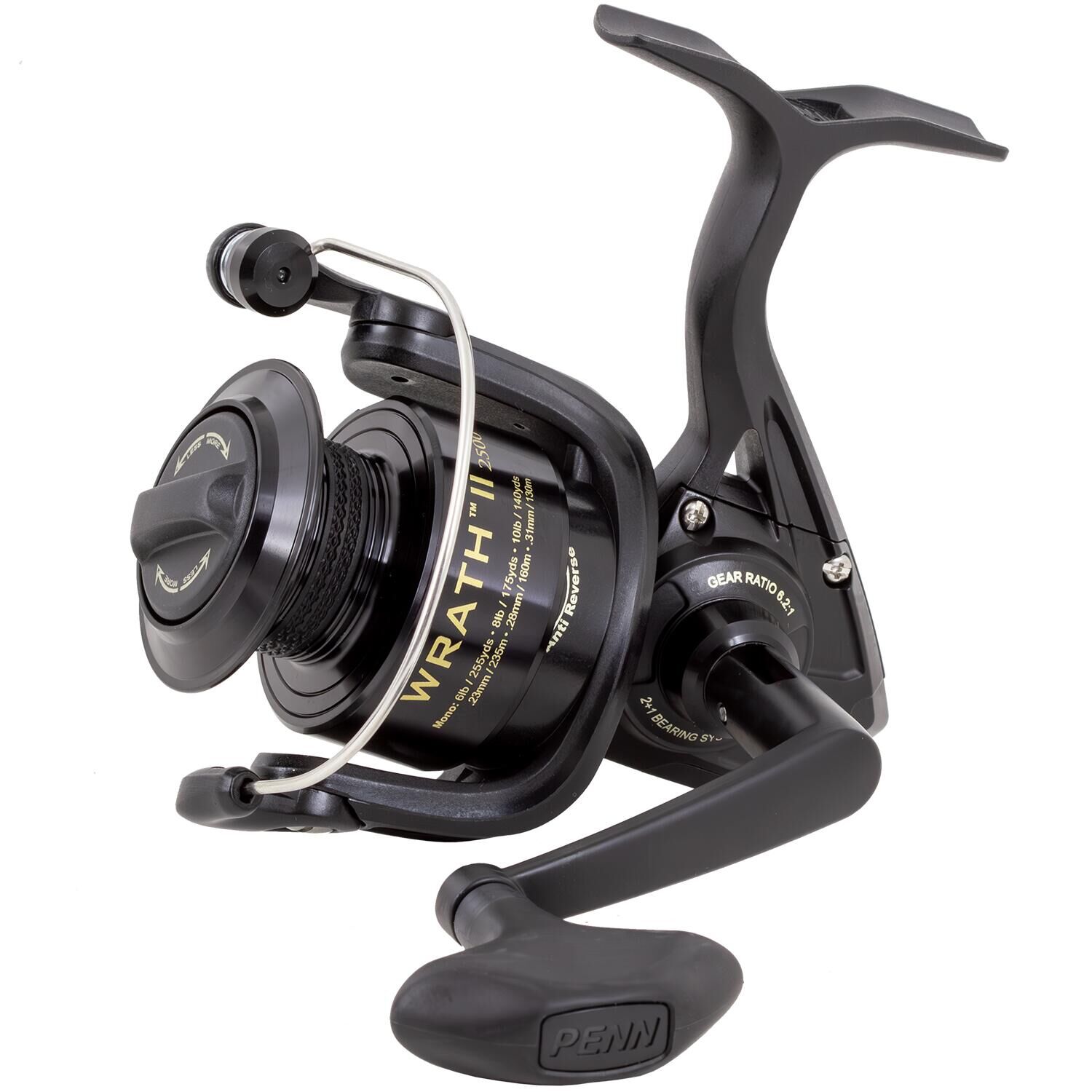 PENN WRATH II スピニングリール 2500-80 - Penn Reel Fierce のレビューと価格