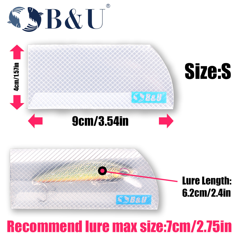 B&U フィッシングルアー収納バッグ - ハード/ソフトベイ - Fishing Equipment Lures のレビューと価格